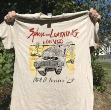 NEW Sphere And Loathing In Las Vegas Dead Forever '24 White T shirt REPRINT
