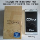 Samsung Galaxy S5 Black Unlocked 16GB 5.1" Android Smartphone 32GB SD Card