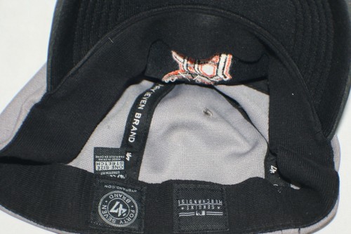 Detroit Tigers '47 Brand Hat Cap Black Grey Adjustable Fitter One Size Stretch - Picture 6 of 8