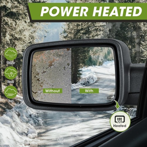 Ultimate Towing Mirror for Ram 1500,2500,3500 - Heated, Signal & Puddle Lights - Picture 6 of 9