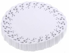 Tortenspitzen rund 16 cm 250 St&uuml;ck weiss Tortendeckchen Deckchen