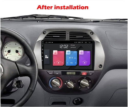 Touch Screen Car Stereo Radio Player GPS 9in BT Fit For Toyota RAV4 2001 - 2006 - Picture 8 of 18