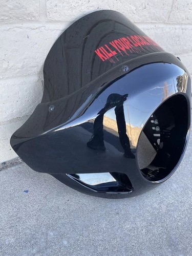 Universal In Headlight Fairing Cover For Harley Only For Sportster Dyna - Picture 17 of 24