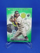 2022 Topps Inception #26 Brandon Crawford Green