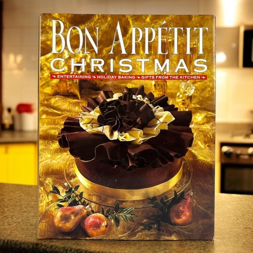 Bon Appetit Christmas: Party Entertaining Cookbook Book Hardcover w/ DJ *FLAWS* - Picture 14 of 19