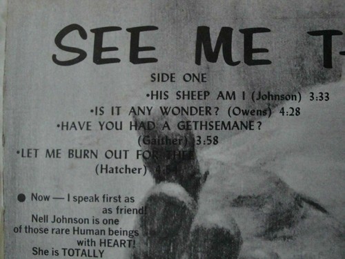 NELL JOHNSON SEE ME THROUGH VINYL LP RADIANT RECORDS IS IT ANY WONDER? STEREO EX - Picture 3 of 4