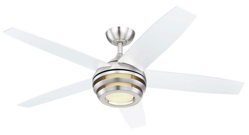 DC ceiling fan light with remote and dimmable LED Viviana 132 cm 52" Timer - Picture 3 of 5