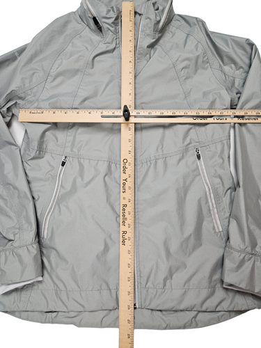 Chaqueta impermeable Avalanche Weather Shield para mujer gris talla mediana - Imagen 2 de 7