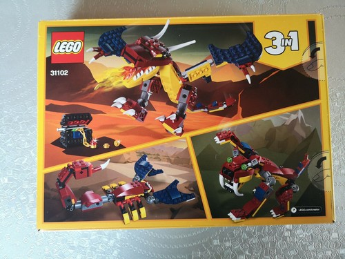 Lego Creator 31102 - Der Feuerdrache - Tiger - Skorpion neu und versiegelt - Bild 2 von 6