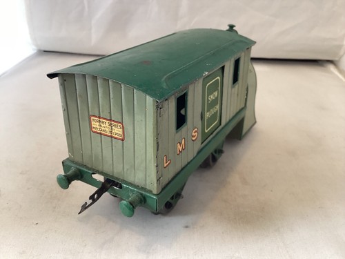 VINTAGE HORNBY O GAUGE TINPLATE SNOW PLOUGH FOR RESTORATION UNBOXED - Picture 9 of 14