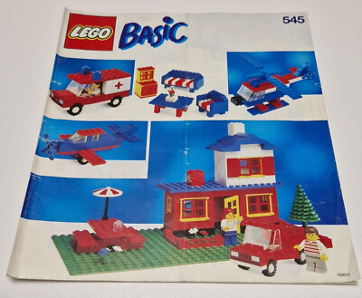 LEGO Bauanleitung 545 Basic Universal Building Set / 1027