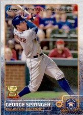 2015 Topps #318 George Springer Houston Astros Future Stars