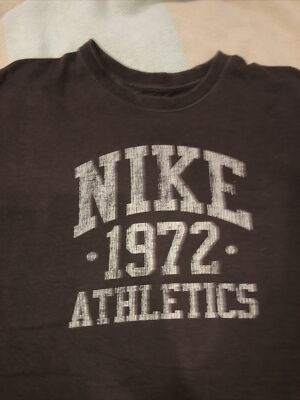 Nike 1972 Athletics Brown T-Shirt, Medium | eBay