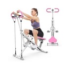 Adjustable Resistance Squat Machine, Ideal for Butt, Leg & Ab Workouts