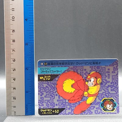 ロックマン トレーディングカード HP240 1992年製 ロックマン4 トレーディングカード 1992年製 - メルカリ