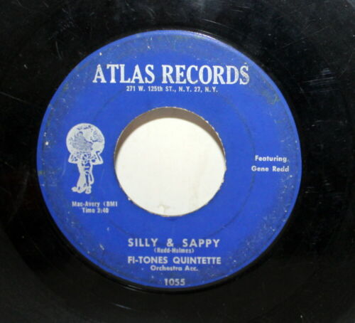 Fi-Tones Quintette ~ Silly & Sappy + I Belong To You ~ 45 RPM Record Atlas 1055 - Picture 3 of 3