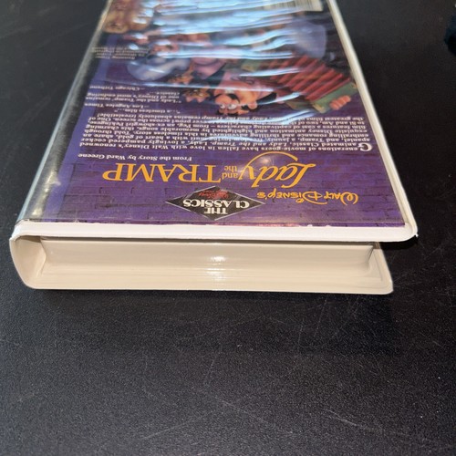 Lady And The Tramp VHS Walt Disney 1987 Black Diamond Classics - Picture 4 of 11