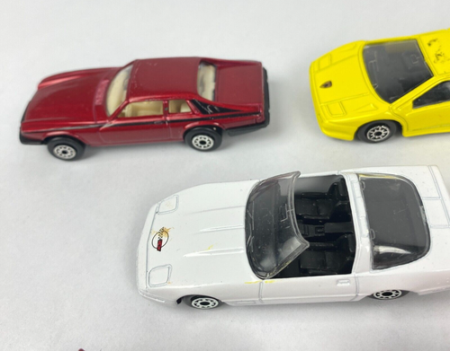 Maisto Lot 5 Diecast Cars Lamborghini Porsche Corvette Mercedes Benz Jaguar VTG - Picture 2 of 12