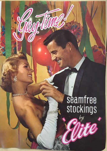 9 PAAR TIEFSCHWARZE 9” X 33” NYLONSTRÜMPFE 5” VERSTÄRKTE ZEHEN RECHTS GAY-TIME ELITE - Bild 12 von 12