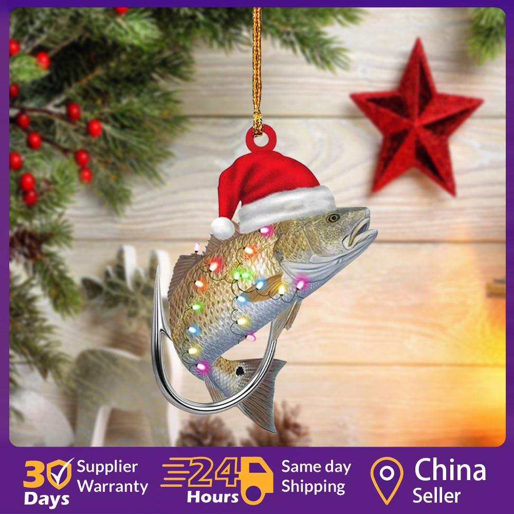 Fishing theme christmas tree Clearance