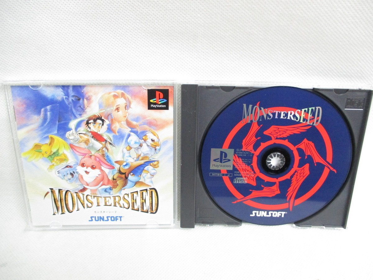 MONSTER SEED PS1 Playstation Hit-Japan Video Game p1 | eBay