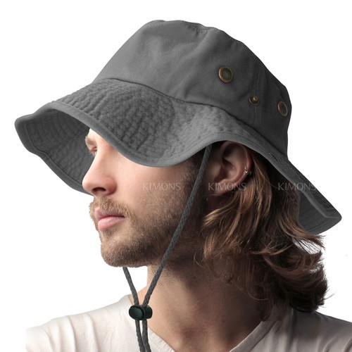 Boonie Bucket Hat Military Fishing Camping Hunting Wide Brim Men Outdoor SB - Picture 16 of 18