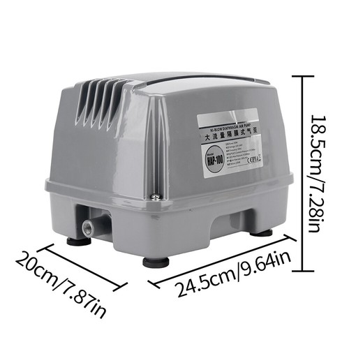 Hiblow 100L/M 80W Domestic Septic Air Aerator Pump Compressor Treatment Plant - Picture 10 of 12