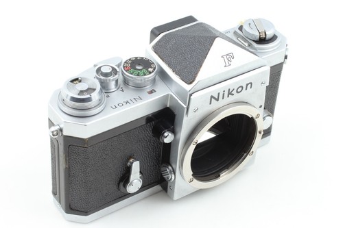 [EXC+5] Nikon F Eye Level Eyelevel Silver 35mm SLR Film Camera Body From JAPAN - Picture 4 of 14