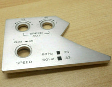KENWOOD KD-3070 TURNTABLE - SPEED CONTROL PLATE - PARTING OUT