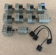 Lego 9V TRAIN Electric Cable Wire 9794 Mindstorm Technic Lot 10 Wires Short
