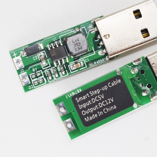 1pc High Quality DIY USB Male Connector 5V to 12V Step-Up Module Boost Converter - Picture 3 of 3