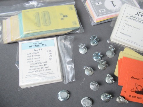 Surtido de piezas de juego para varios juegos de monopolio - 1935, 1998, 2006, etc - 123 - Imagen 4 de 11