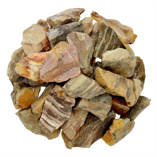 2 lb Zebra Jasper Rough Stones - Jewelry Making Craft Rocks Tumbling - Picture 9 of 9