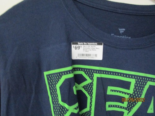 NFL Seattle Seahawks Fanatics Mens Navy Squad Long Sleeve T Shirt - NWT - Bild 3 von 7