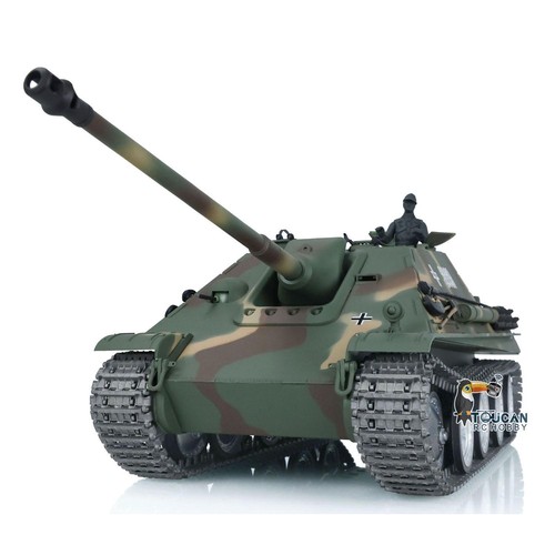 Henglong 7.0 3869 kundenspezifischer Jadpanther 1/16 RC Tank mit Metallschienen Straßenräder - Bild 6 von 18