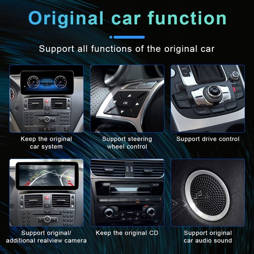 Fit For Mercedes Benz C GLC 2015-2019 Touch Screen 10.33'' Car GPS Stereo Player - Picture 6 of 12