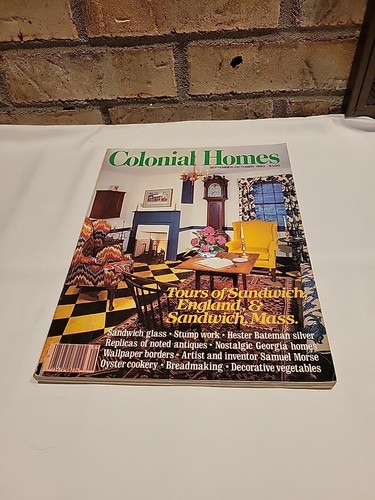 5 Vintage Issues Of 1983 Colonial Homes Magazine - Picture 14 of 16