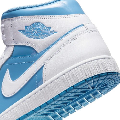 Nike Air Jordan 1 Mid White Legend Blue Men's FZ2142-114 - Picture 12 of 12