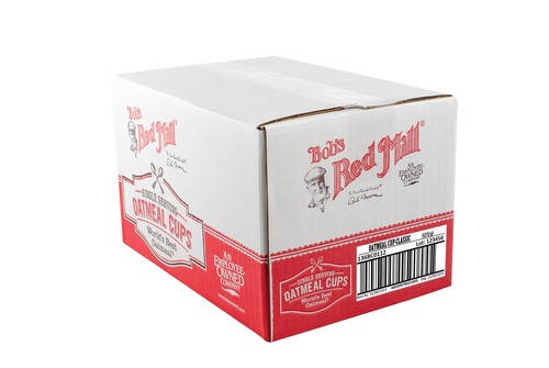 GF Haferflocken Tasse Classic 1,81 Unzen Tasse 12er Pack Glutenfrei Gentechnikfrei Vegan Weiß... - Bild 6 von 8