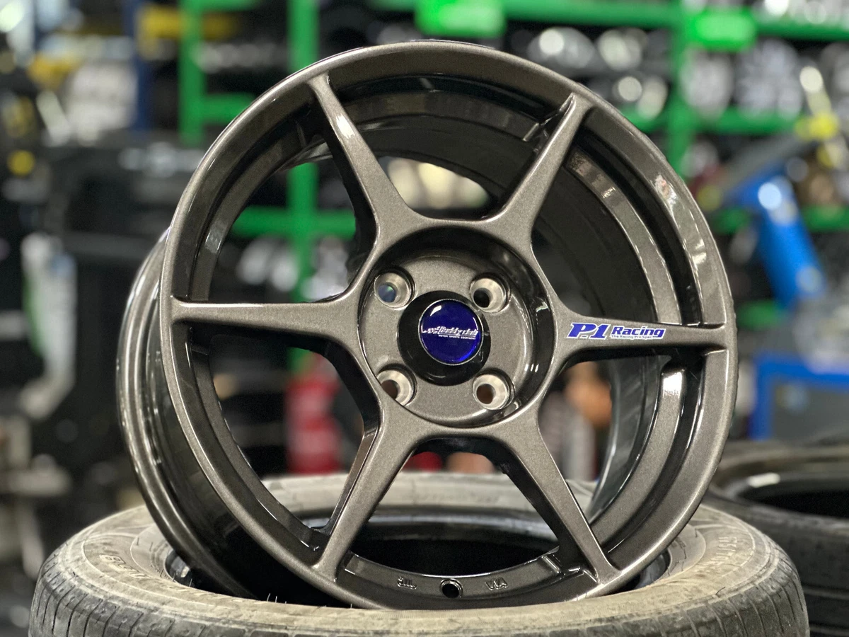 NEW 15 inch AOW P1 Racing DGM wheel 4x100 Fits HONDA Fit TOYOTA