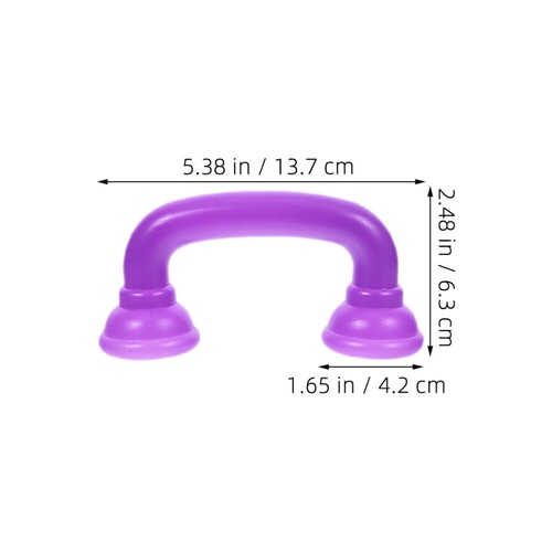 2 Count Récepteur Téléphonique Jouet Tout-petit Tutorat Par Téléphone Chuchoté - Zdjęcie 8 z 12