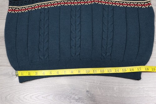 LACOSTE Vintage France Aztec Patterned Wool sweater Multicolor Size XL - Picture 9 of 18
