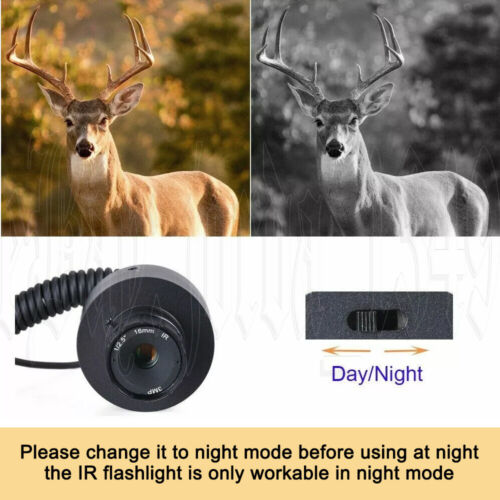 4.3'' Infrared Night Vision Rifle Scope Hunting Sight recordable Camera IR Torch - Picture 11 of 12
