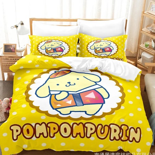 Copripiumino trapuntato KT Kuromi Melody federa Pompompurin Cinnamoroll - Foto 38 di 42