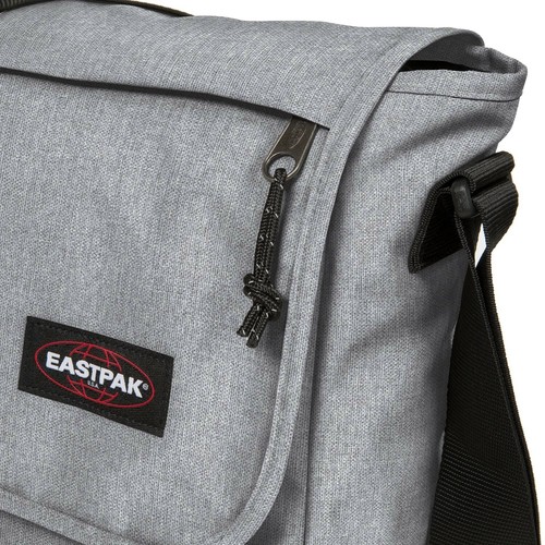 Eastpak Umhängetasche »Delegate+« Laptopfach Schultertasche Grau Sunday Grey NEU - Picture 4 of 5