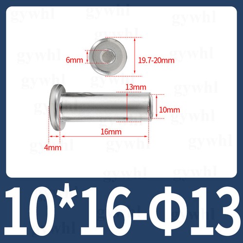 Stainless Steel A2 Sleeve Nuts M2-M10 Flat Head Hexagon Socket Furniture Nut Cap - Picture 142 of 151