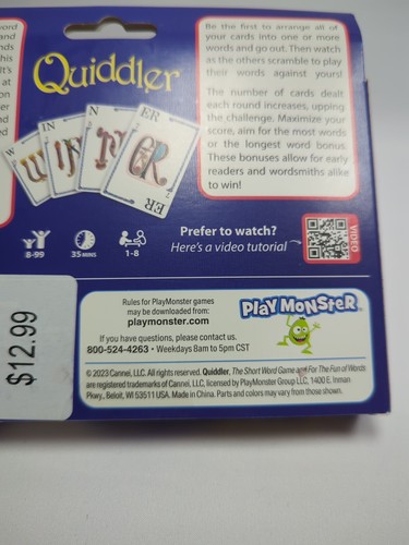 Quiddler For The Fun Of Words - The Short Word Game - Card Game - Picture 6 of 6