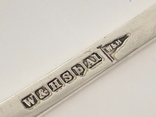 Antique c1890 Walker Hall A1 Silver Plated Heavy Serving Spoon Onslow Pattern - Picture 12 of 14