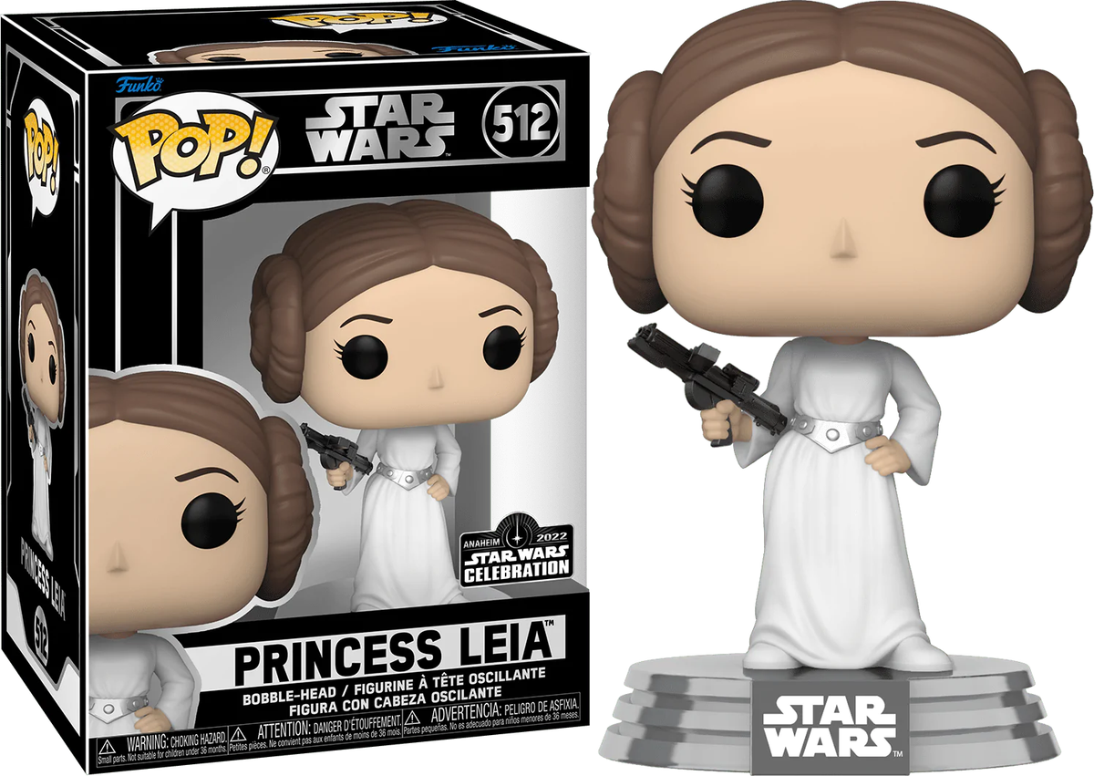 Funko POP! スター・ウォーズ セレブレーション2022限定レイア Funko POP! Star Wars: Princess Leia (2022 Anaheim Star Wars
