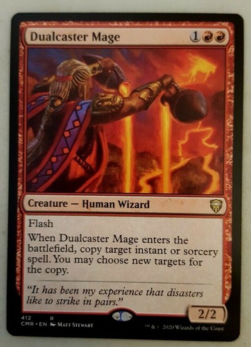 1x Dualcaster Mage Commander Legends Magic the Gathering MTG NM